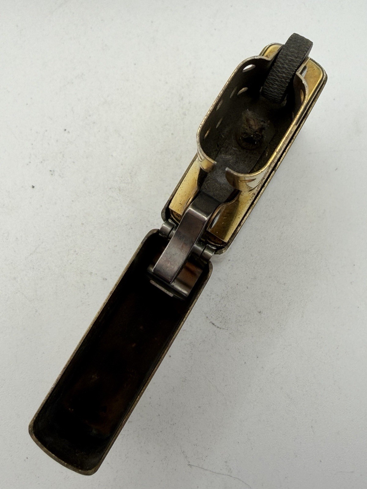Vintage 1996 Solid Brass Zippo Lighter