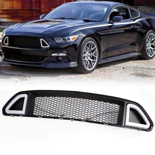 Front Bumper Upper Grille For 2015 2016 2017 Ford Mustang 15-17 Ford Mustang