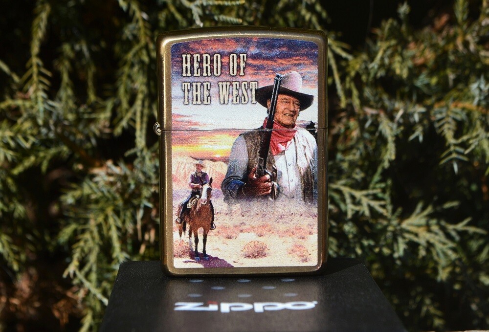 Zippo Lighter – John Wayne – Hero Of The West – The Duke – Limited Edition