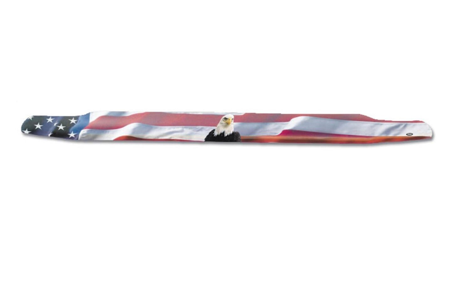 Husky Liners Hood Shield Eagle With Flag Design 2818953