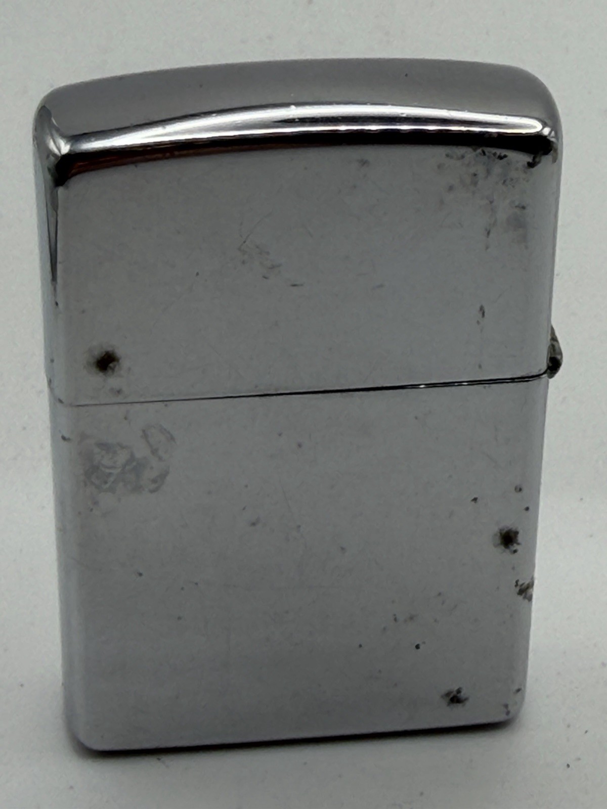 Vintage 1995 High Polish Chrome Zippo Lighter In Box B34