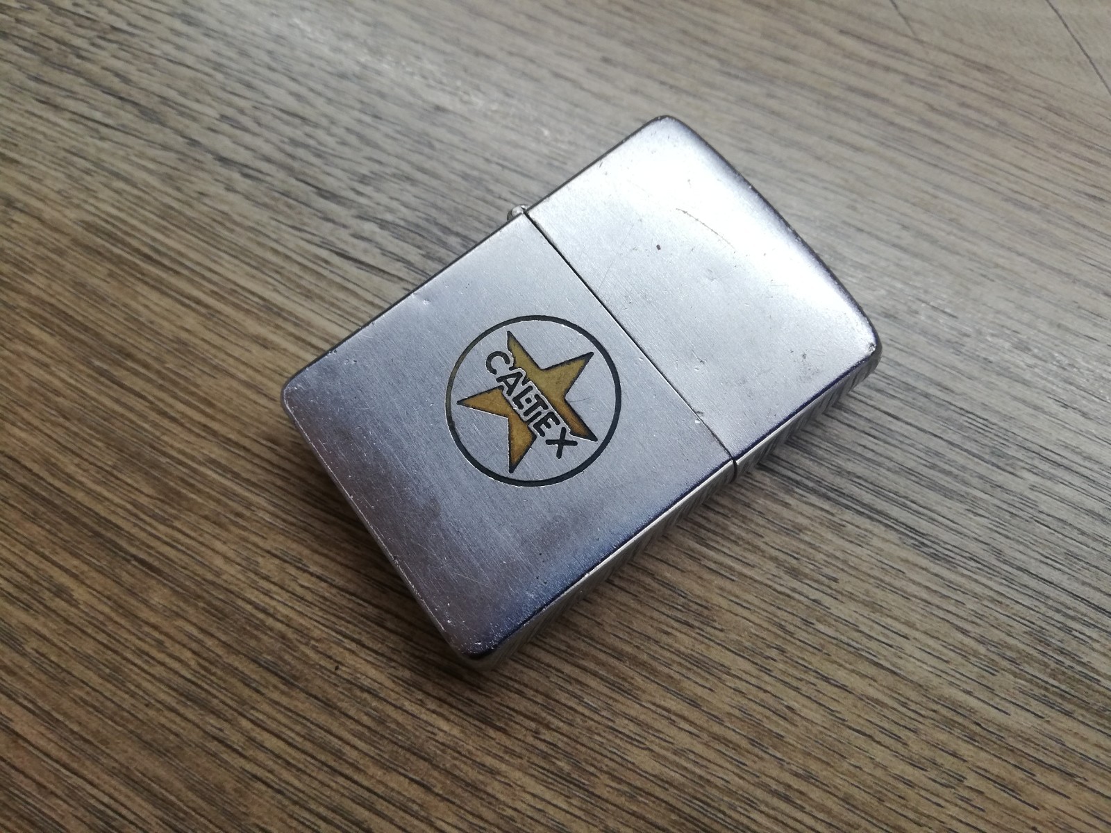 Vtg Rare 1958 Zippo Texaco Logo Caltex Petrol Ofisi Gas Oil PAT.251791 PAT.PEND.