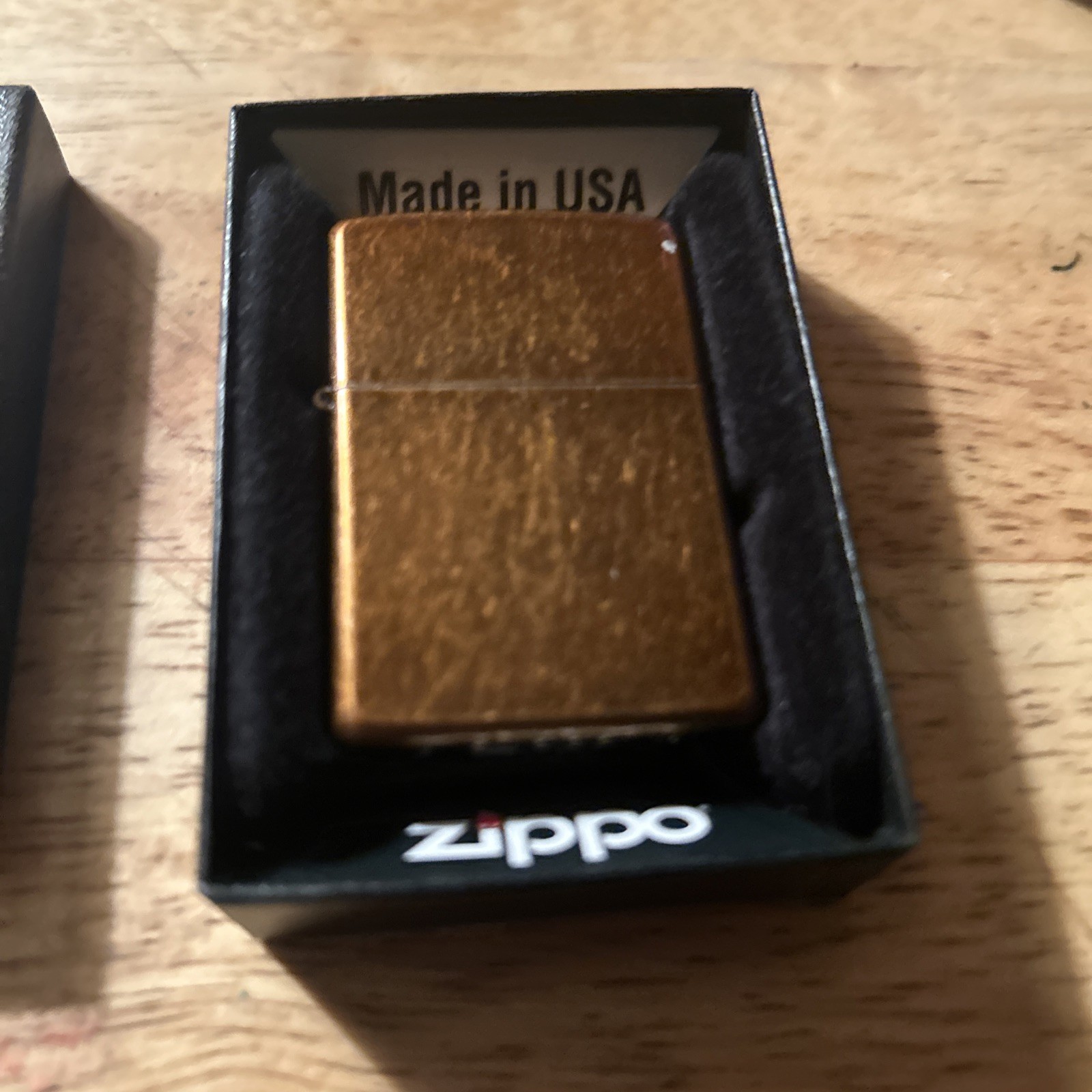 ZIPPO Copper Finnish made in June 2015 With Box Sealed Unused