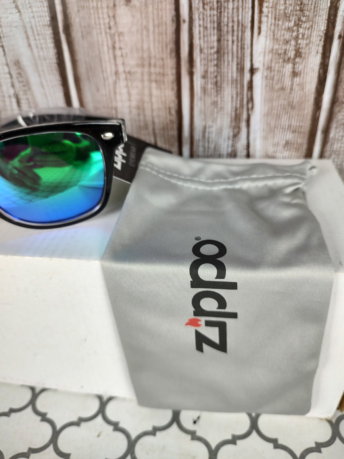 Zippo Angular Sunglasses OB21-07 New Multi Color Lens With Soft Storage Bag