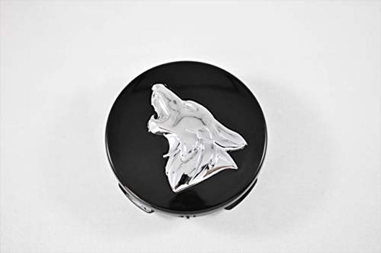 Coyote Wheel Center Caps for Ford Mustang- Fits 2015+ OEM Wheels – 54mm Chrome