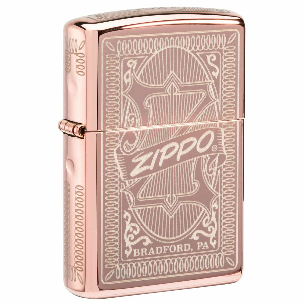 Reimagine Zippo High Polish Rose Gold Windproof Lighter, 49190-086864