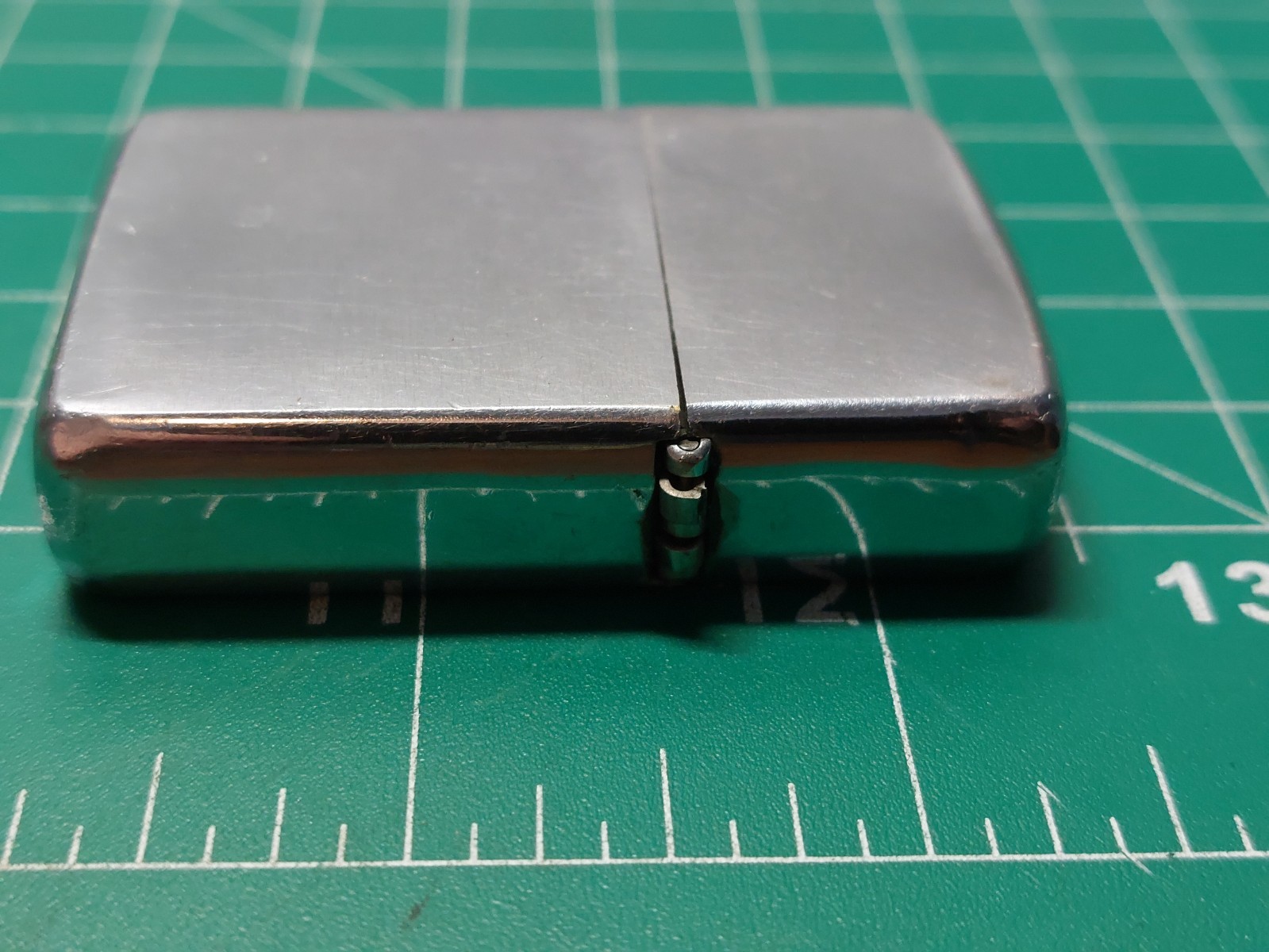 Vintage JAYCEES Advertising Zippo Lighter 1960s Damaged Hinge No Spark 2517191