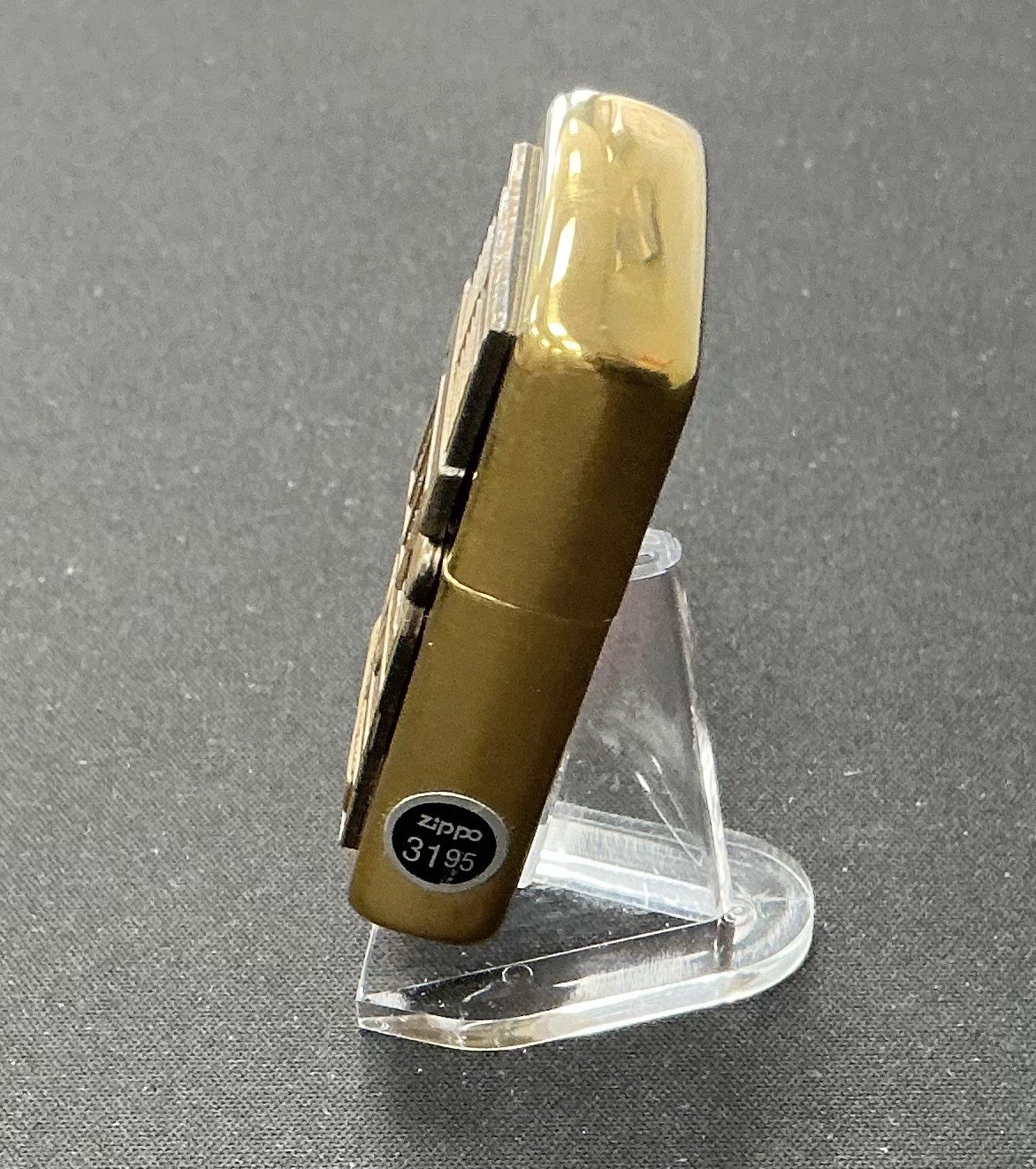 1997 ZIPPO BRASS BARRETT SMYTHE SURPRISE EMBLEM SLOT MACHINE Jackpot ~ Sealed