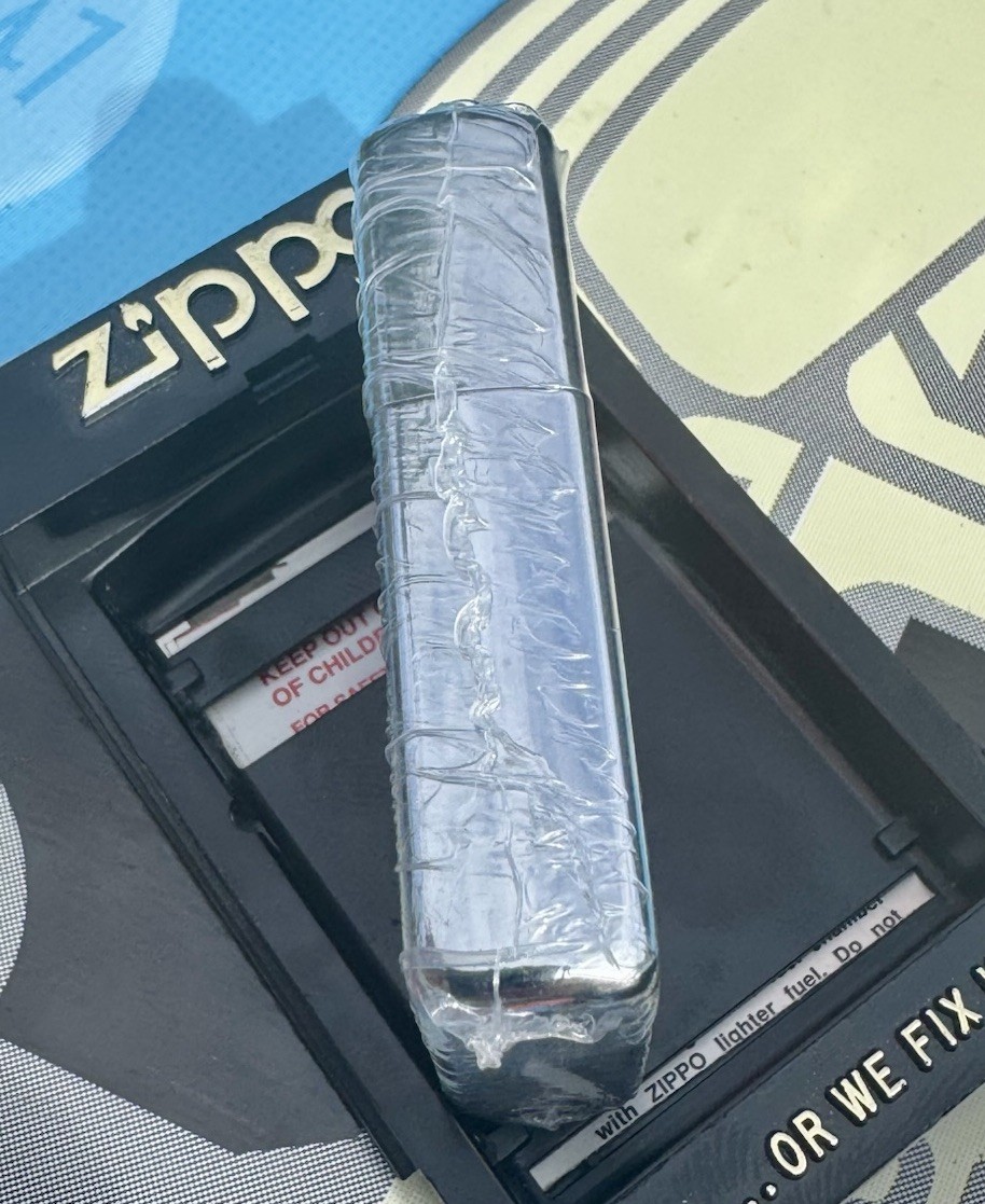 Vintage 1993 Zippo Collectors Club Lighter American Traditional IX NOS Sealed