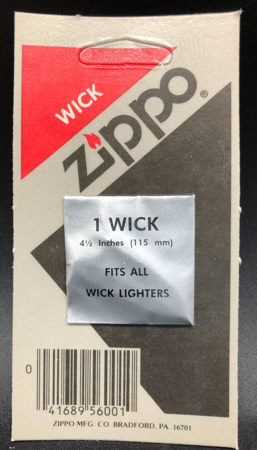 Zippo Lighter Replacement Wicks Set of 4 Original FREE SHIPPING