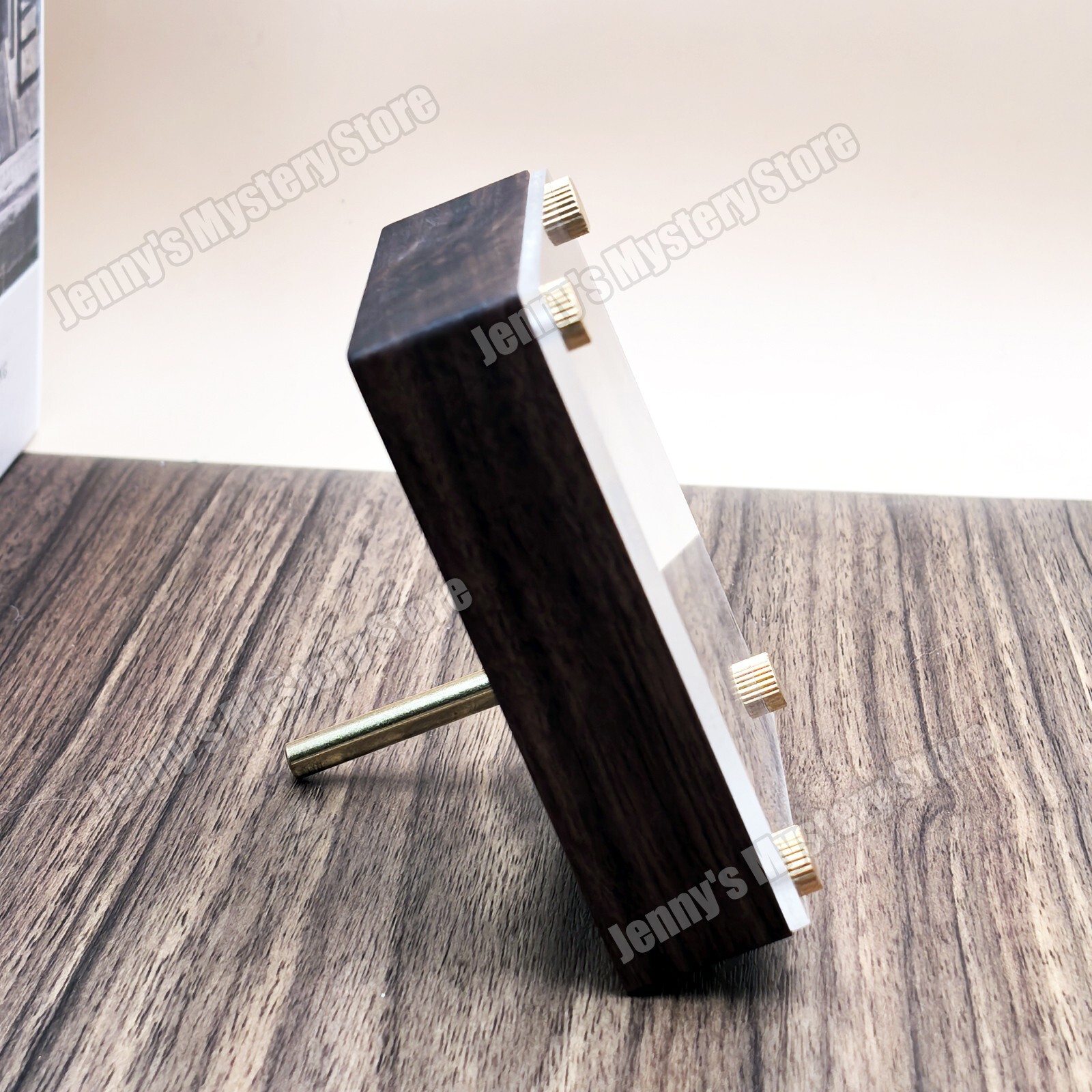 Black Walnut Wood Lighter Collection Display Case Storage Box for Zippo Lighter