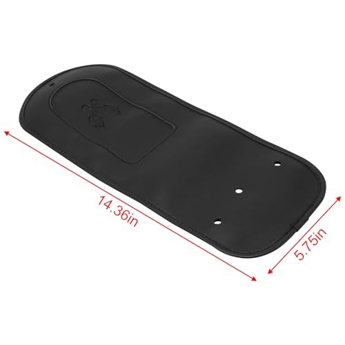 Vinyl PU Leather Rear Fenders Bib Seat Cover for 2006-2017 Pure Vinyl Leather