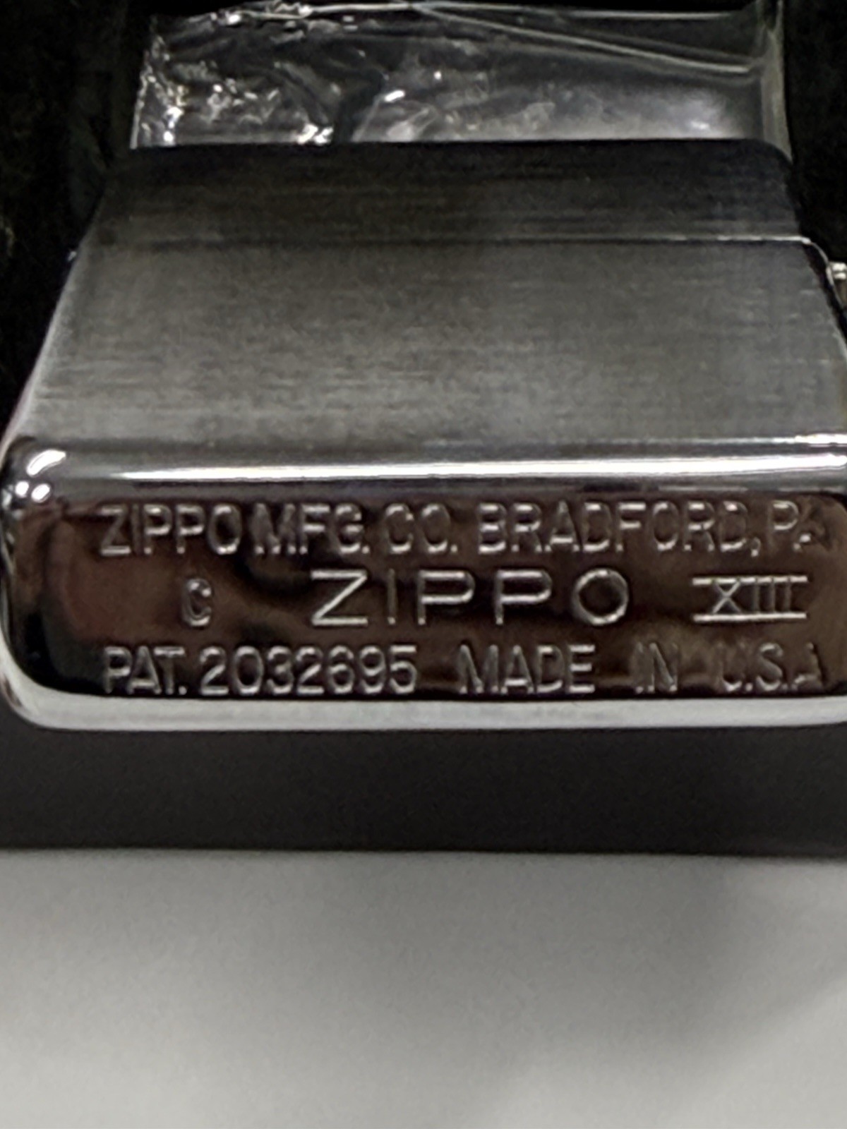 ZIPPO 1997 A WEEK’S TRIAL METALLIQUE 1937 VINTAGE SERIES LIGHTER UNFIRED C669