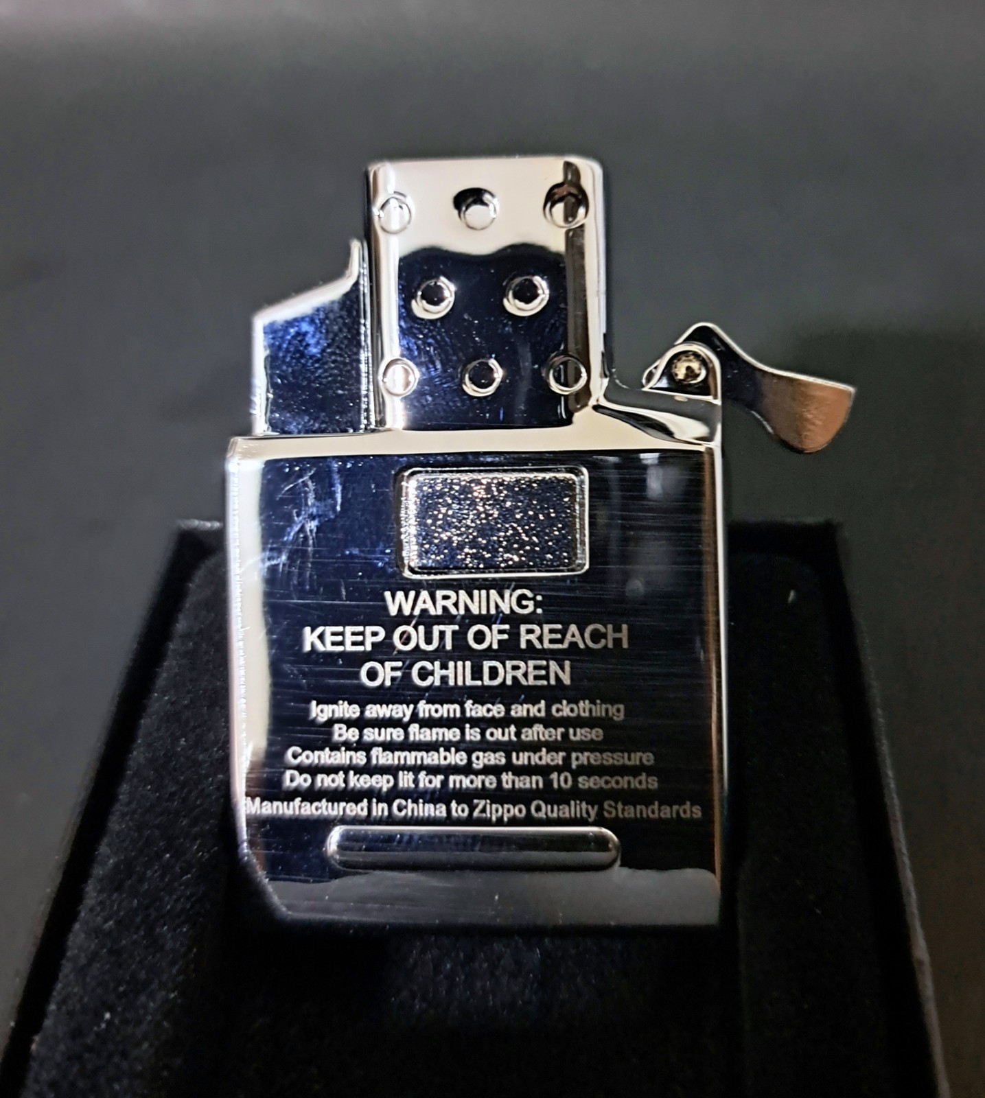 Zippo Double Torch Insert for Classic Size Zippo Lighter, Blue Flames, New