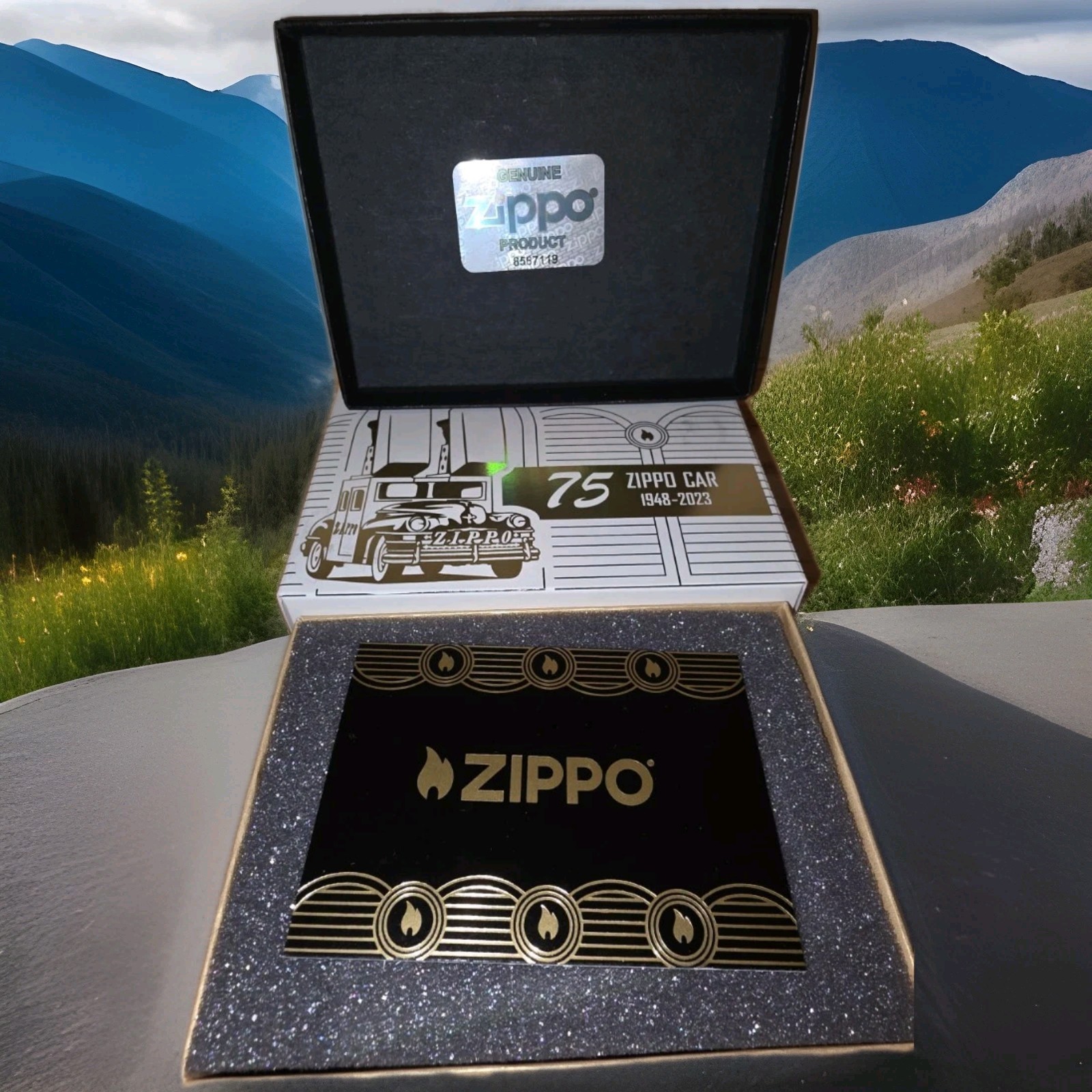 Zippo 2023 Collectible Of The Year 75th Anniversary ZIPPO CAR 1948 – 2023