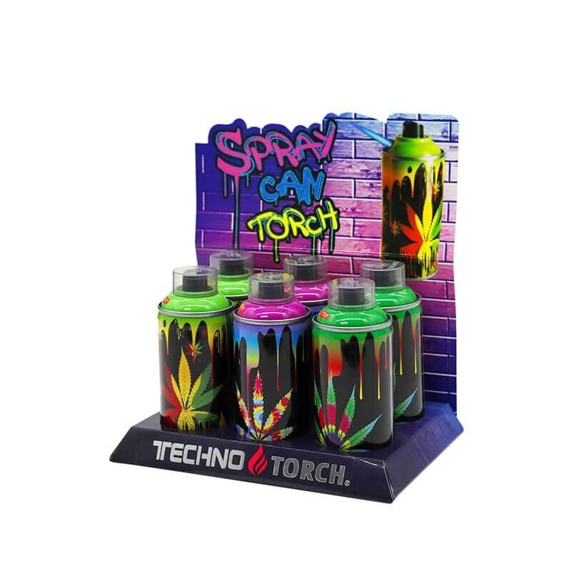 TECHNO SMALL SPRAY CAN TORCH-COUNT 1
