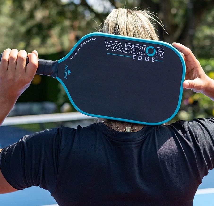 Diadem Sports Diadem Warrior Edge Pickleball Carbon Face For Max Spin 16Mm Aero