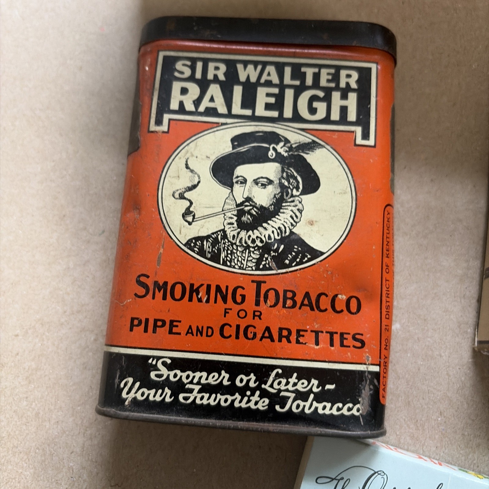 Vintage Tobacciana Lot Zippo + Pipes Matchbooks Tins Smoking Ephemera