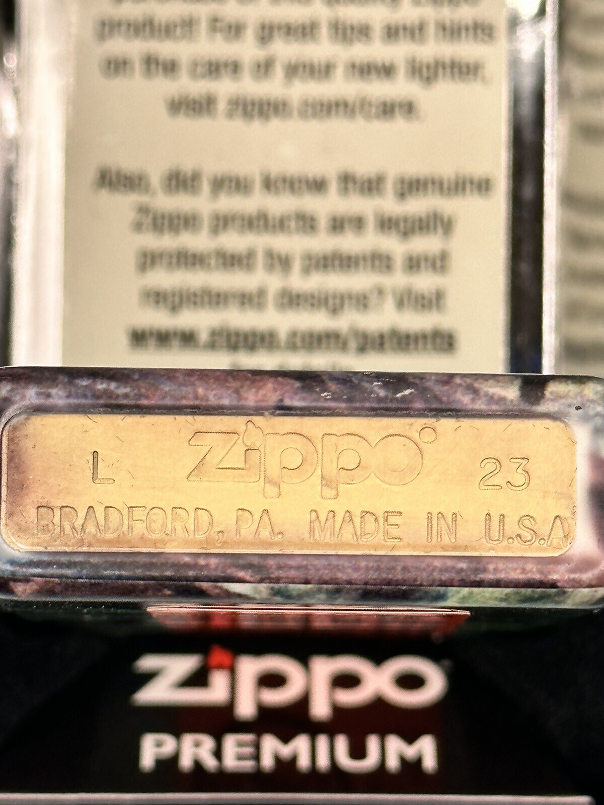 2023 Case Knives Big Mouth Bass Zippo Lighter NEW