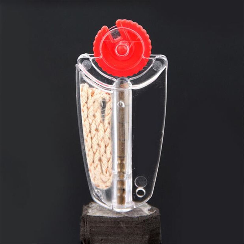 3 Sets Flints Stones Cotton Core Replacement in Dispenser for Lighter