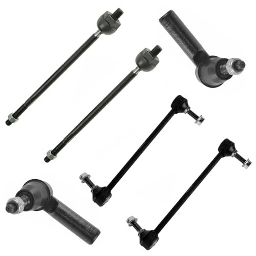 Front Steering & Suspension Kit Sway Bar Stabilizer Link Tie Rod PSA59219