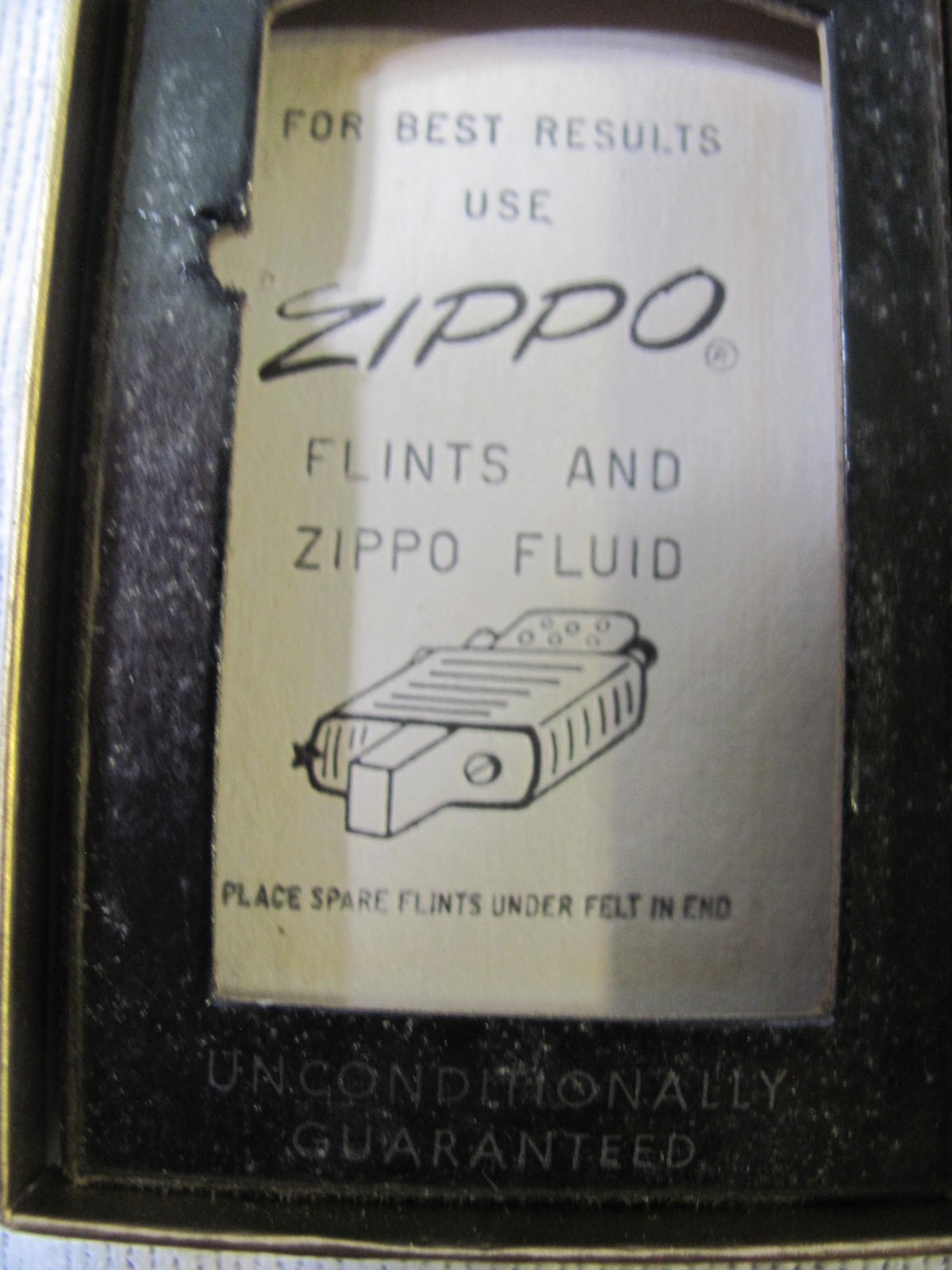 Swagelok Slim Zippo Lighter — High Polish Chrome -Unused ?-In Original Box