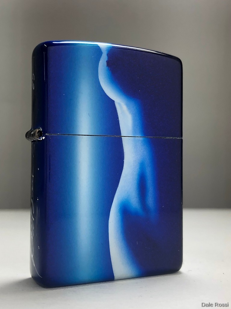 Z WS1-M34 Zippo 2006 Blue Vibration #65 New In Box