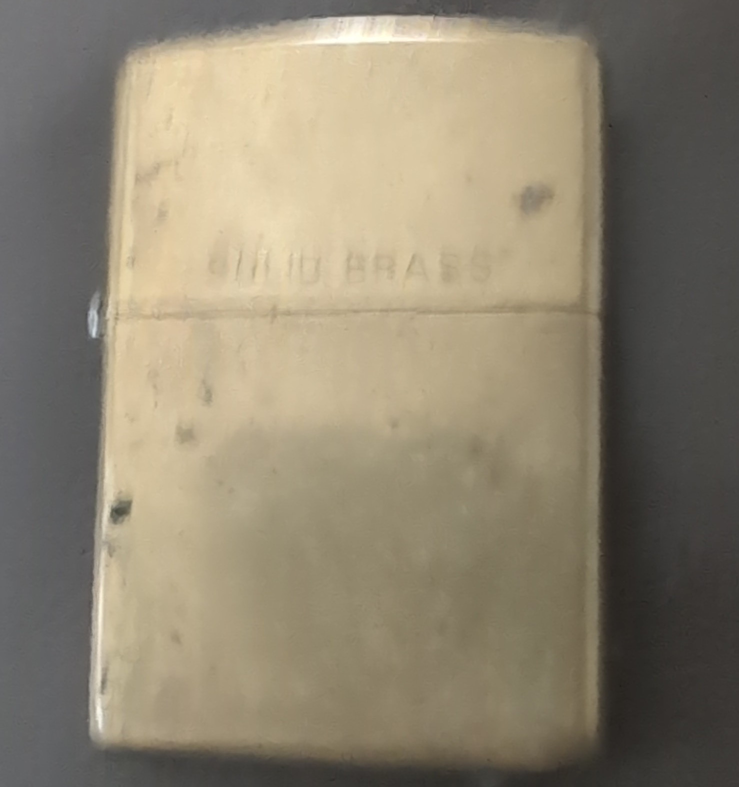 Zippo Solid Brass Lighter – Bradford, PA – Made in U.S.A. Solid Brass