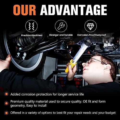 2PCS Front Lower Control Arms with Ball Joint Assembly Suspension Kits Fit for