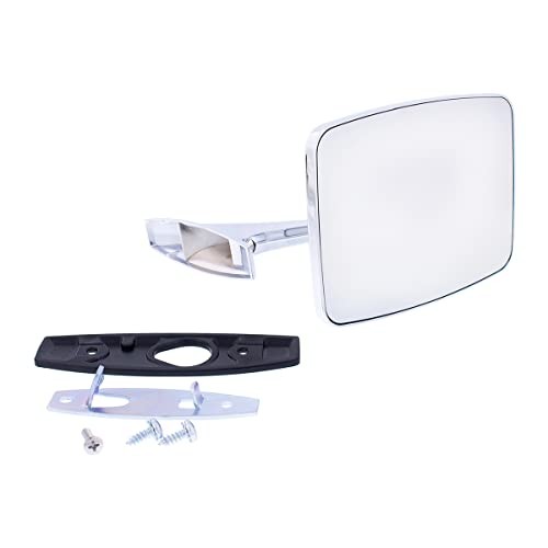 C738710 Left-Hand Side Exterior Side Mirror for Chevy/GMC Trucks, Die-Cast &