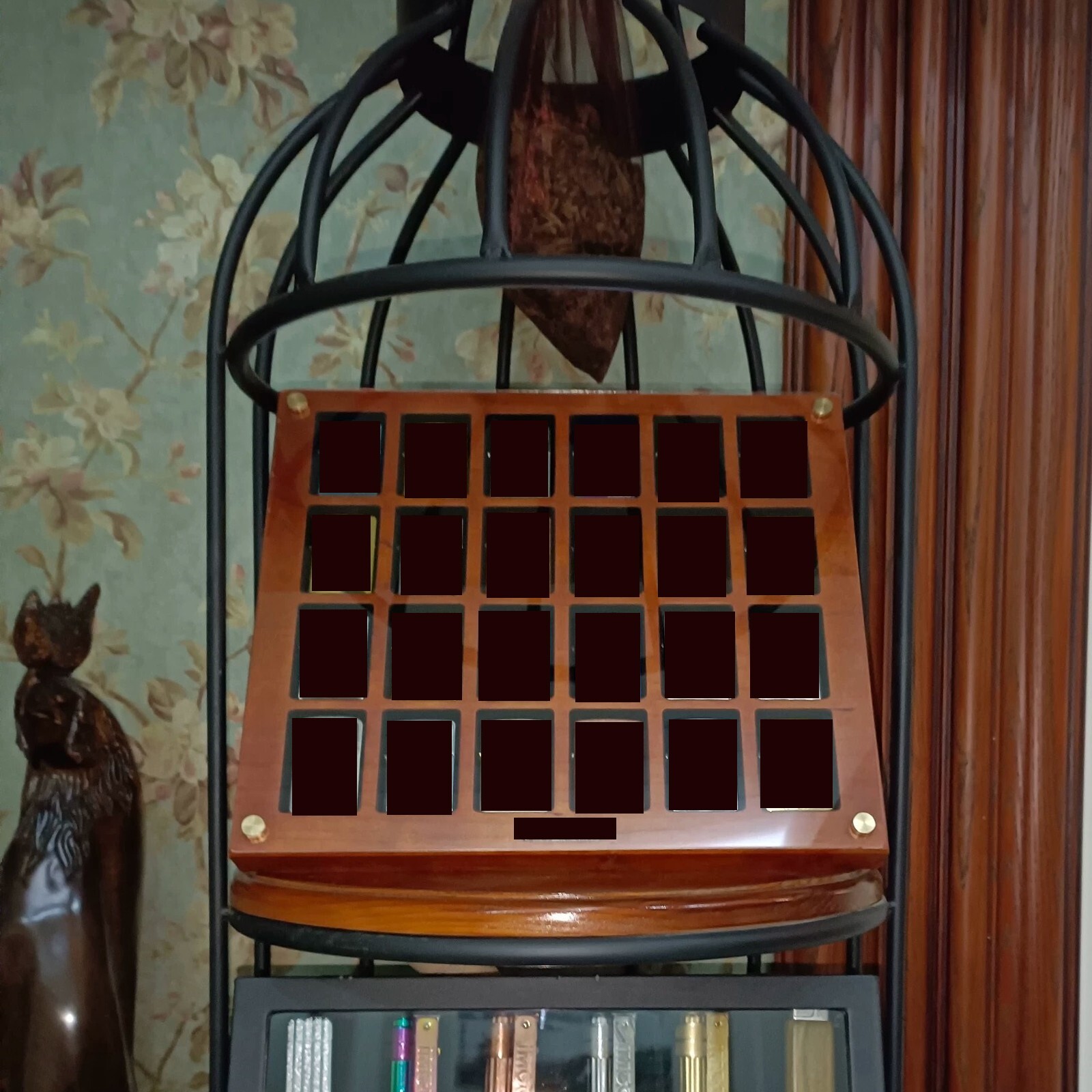 24 Slot Cherrywood Collection Display Case – For Zippo Lighters