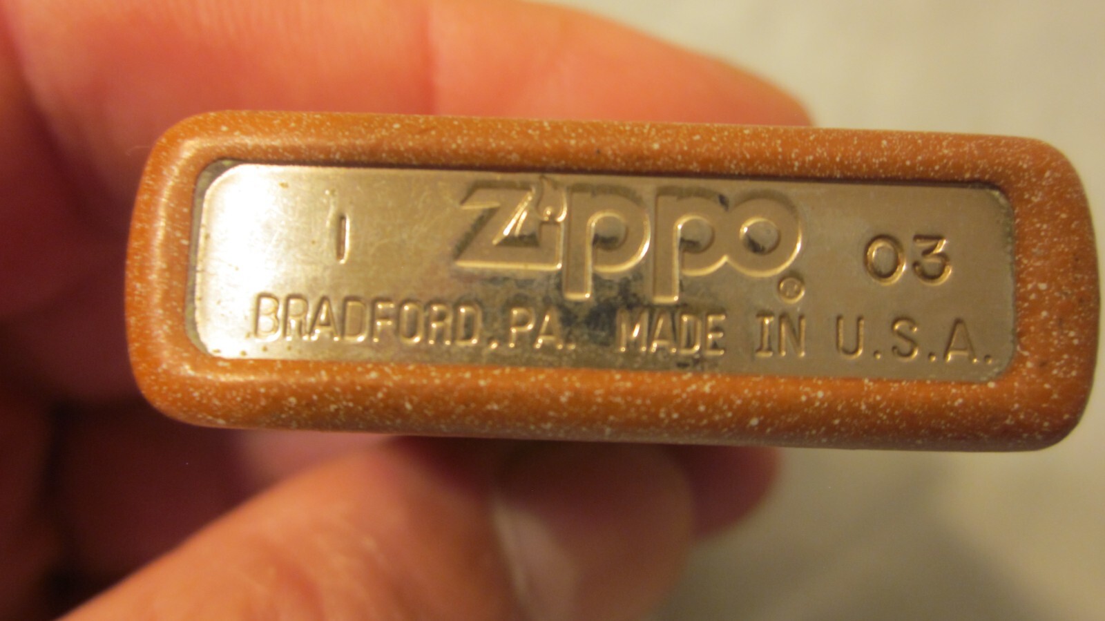 Vintage ZIPPO I – 03 / 2003 / Made in U.S.A. *OPERATION Iraqi Freedom*