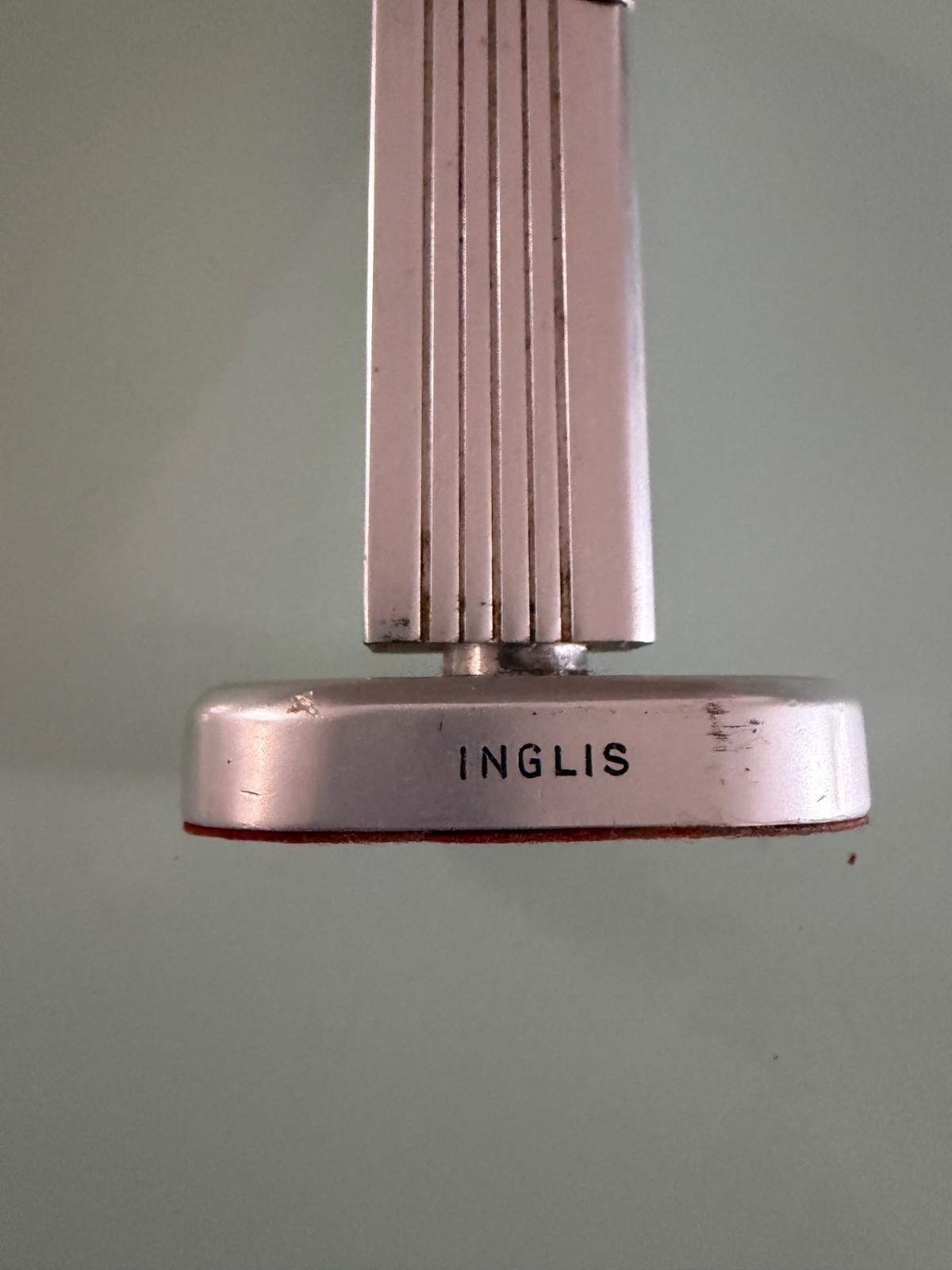 VINTAGE Siver TABLE LIGHTER „Bruxelles Inglis“ 4.5″ Tall