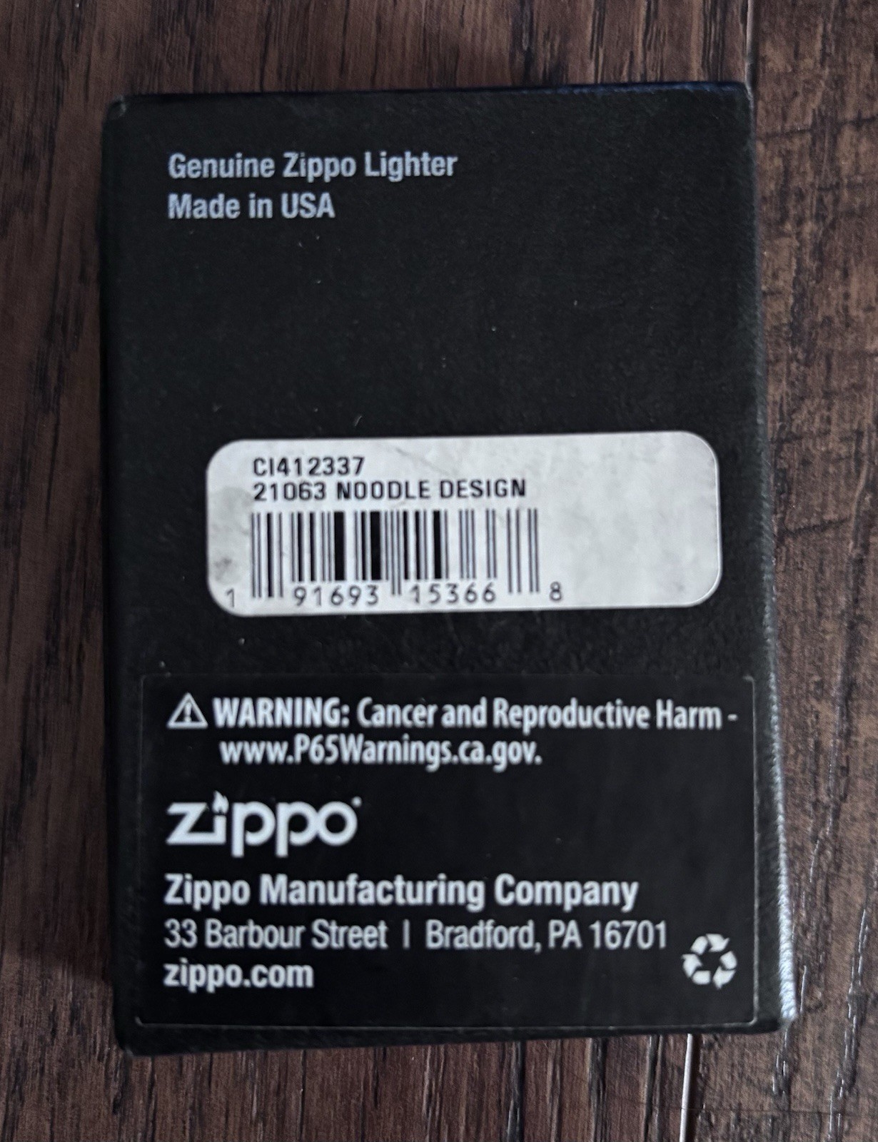 Send Noods Candy Apple Red Zippo Lighter-New