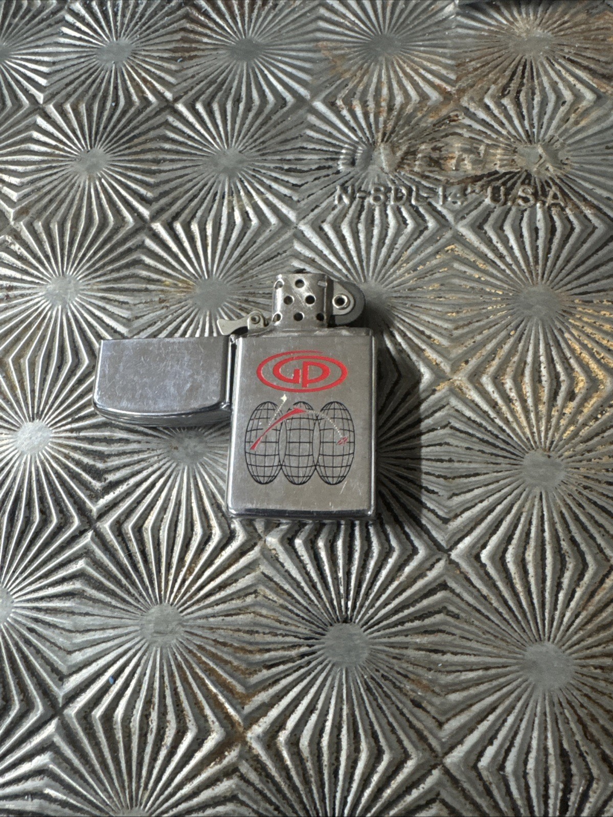 RARE Vintage 1963 General Precision Inc Zippo Lighter NASA Aerospace Librascope
