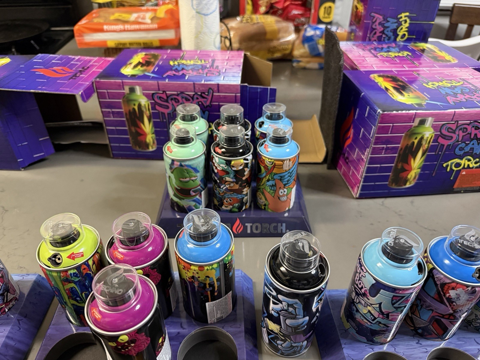 TECHNO SMALL SPRAY CAN TORCH-COUNT 1
