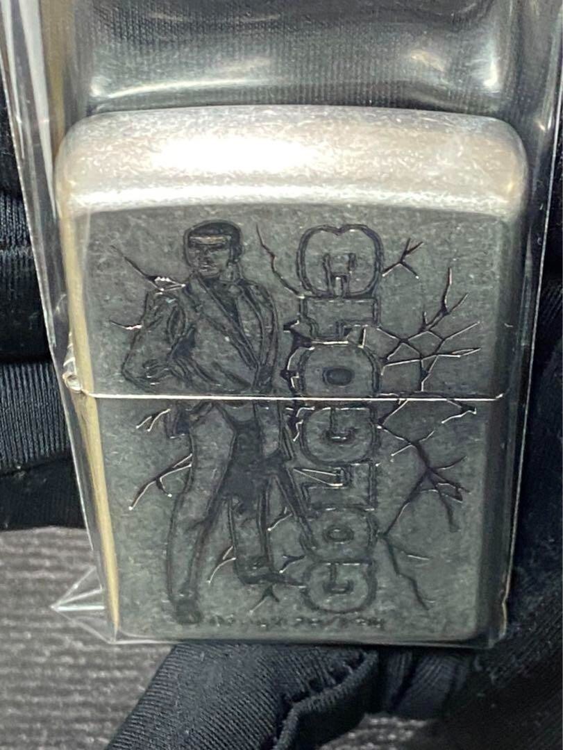 Zippo Lighter Golgo 13 Silver Dust Limited Edition Made in 1997