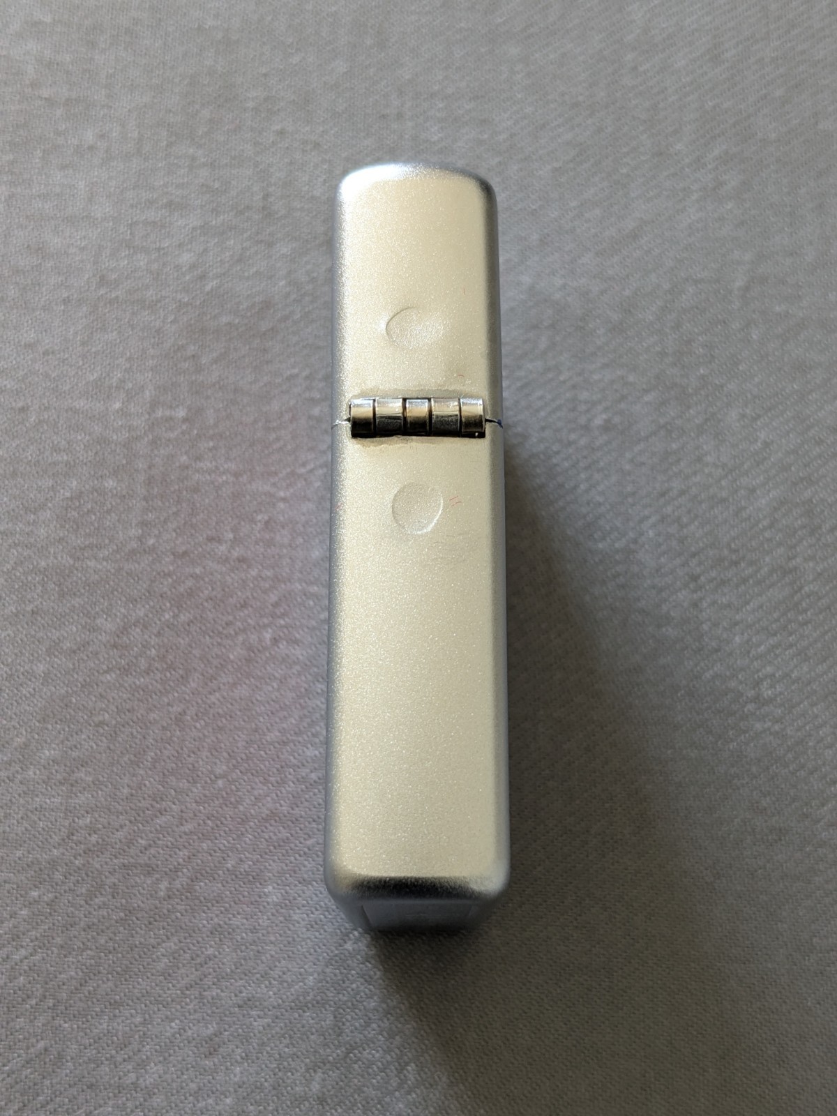 VINTAGE 2003 WHITE LIGHTHOUSE SATIN CHROME ZIPPO LIGHTER UNUSED RARE
