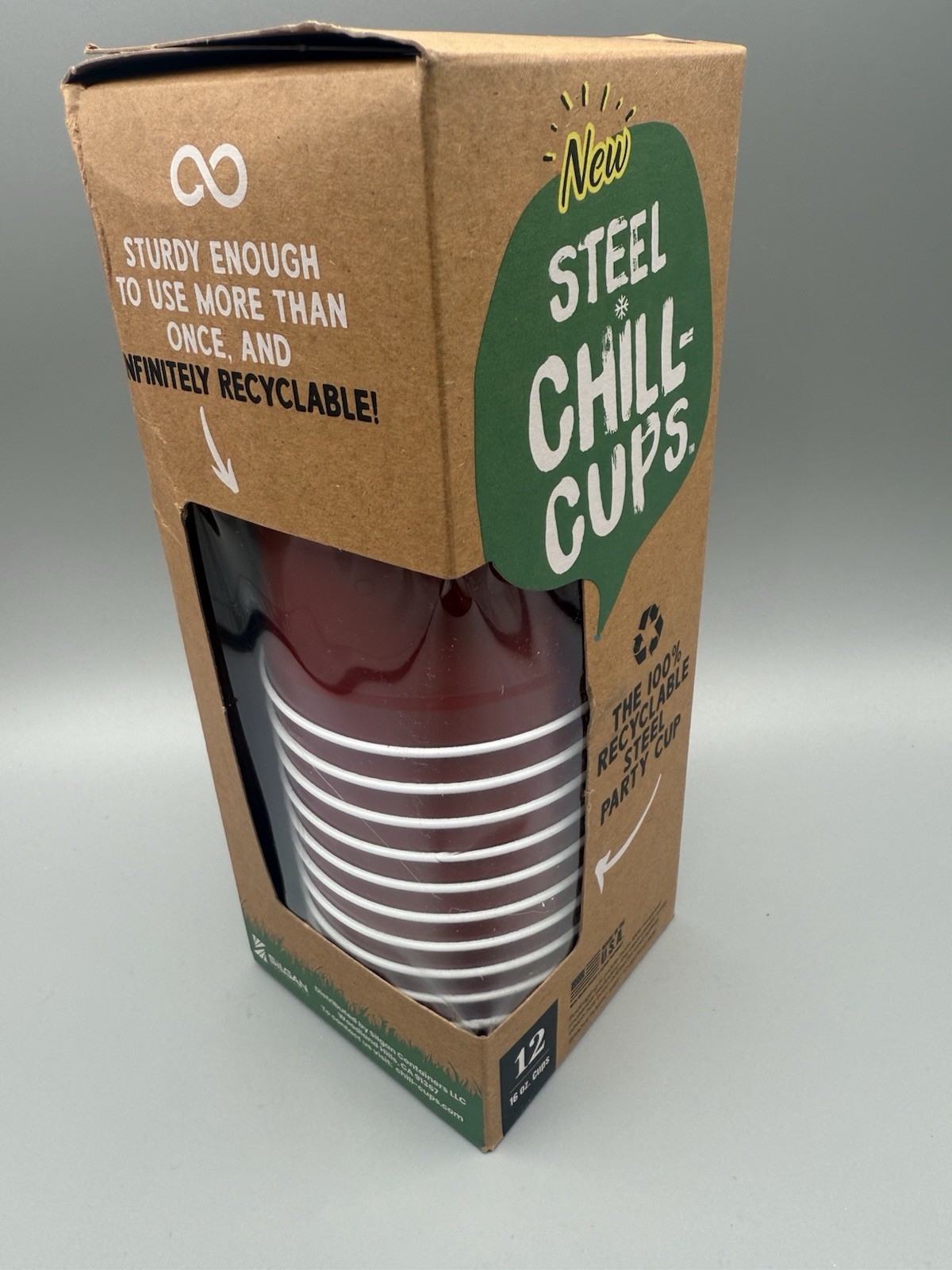 16 oz. Party Cups Flag Design for Cold Drinks, Sturdy and Durable, Disposable,