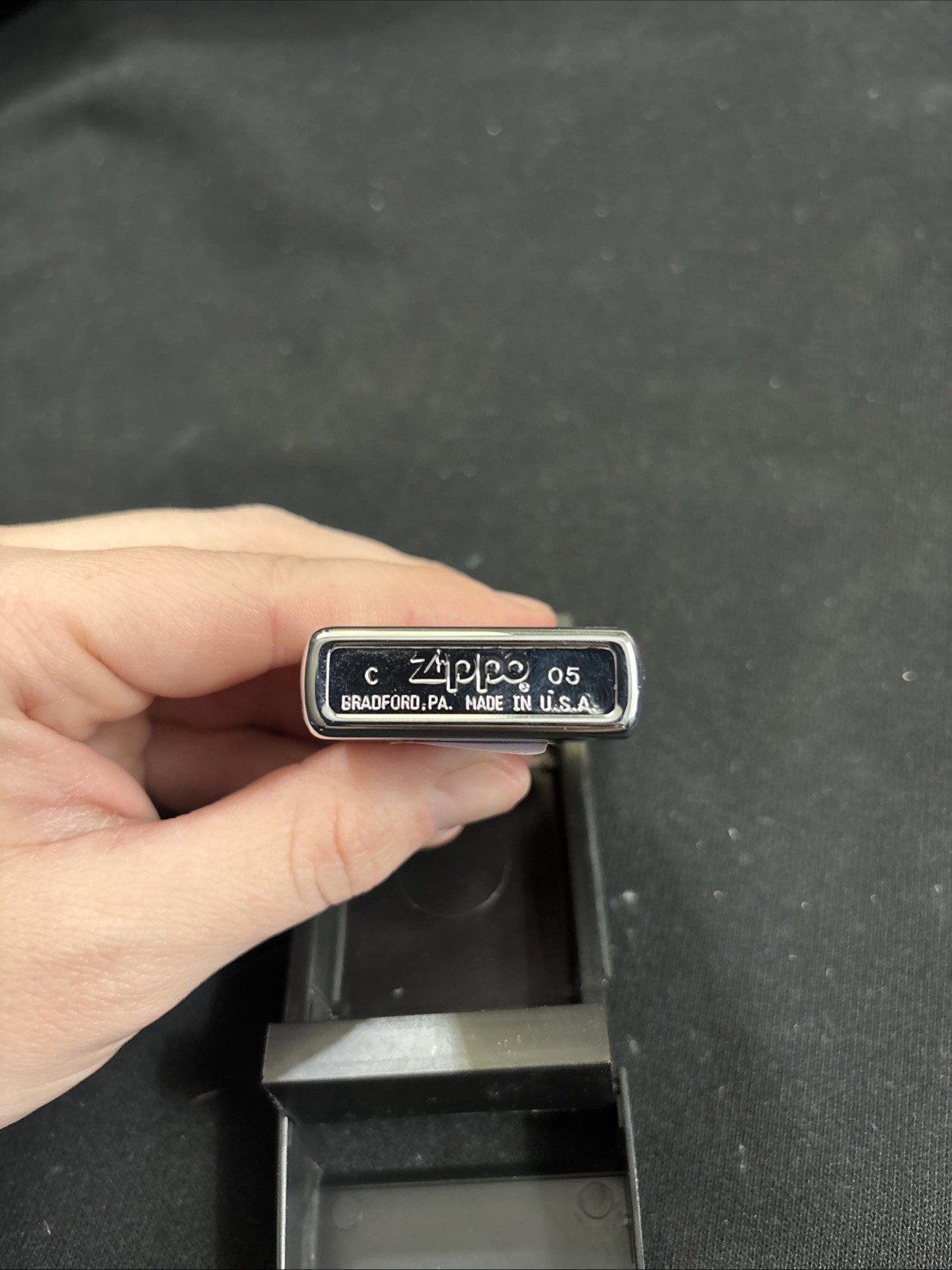 ZIPPO 2005 JOHN DEERE GENERAL PURPOSE TRACTORS CHROME LIGHTER SEALED IN BOX K140