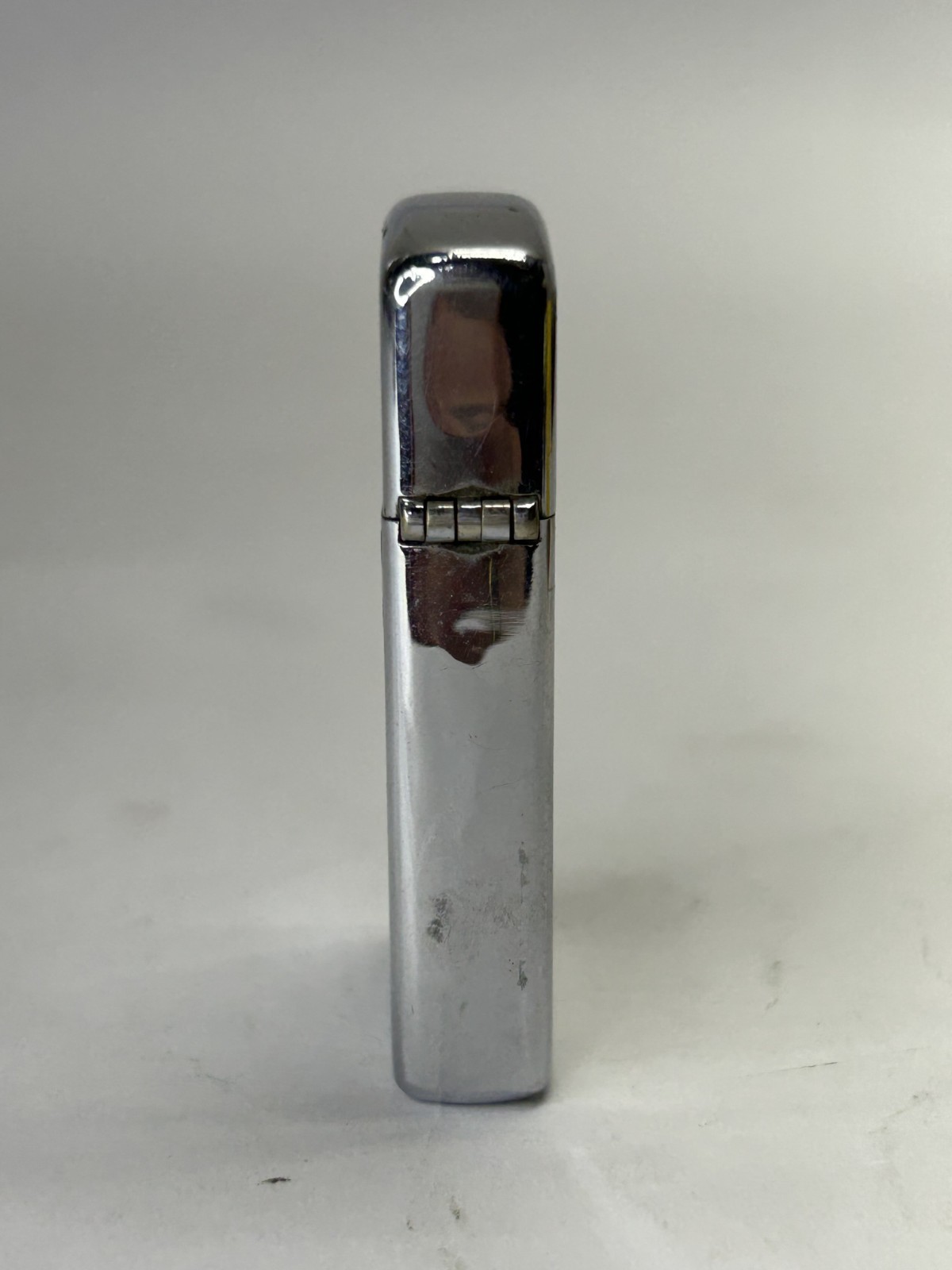 VINTAGE SLIM ZIPPO FLORAL & PIN STRIPE LIGHTER no engraving – untested