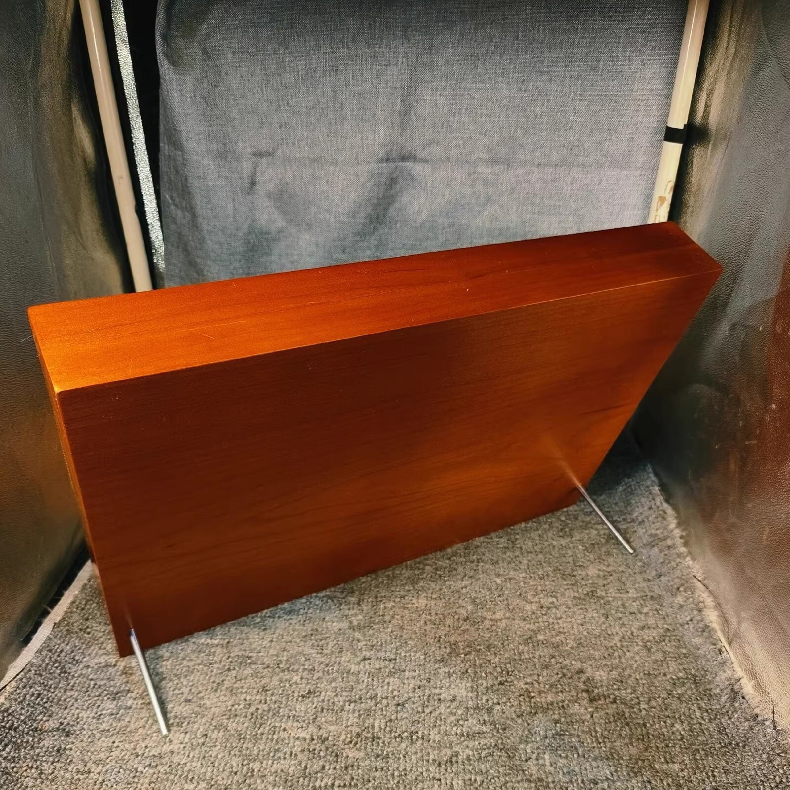 10 Slot Cherrywood Flip Collection Display Case – For Zippo Lighters
