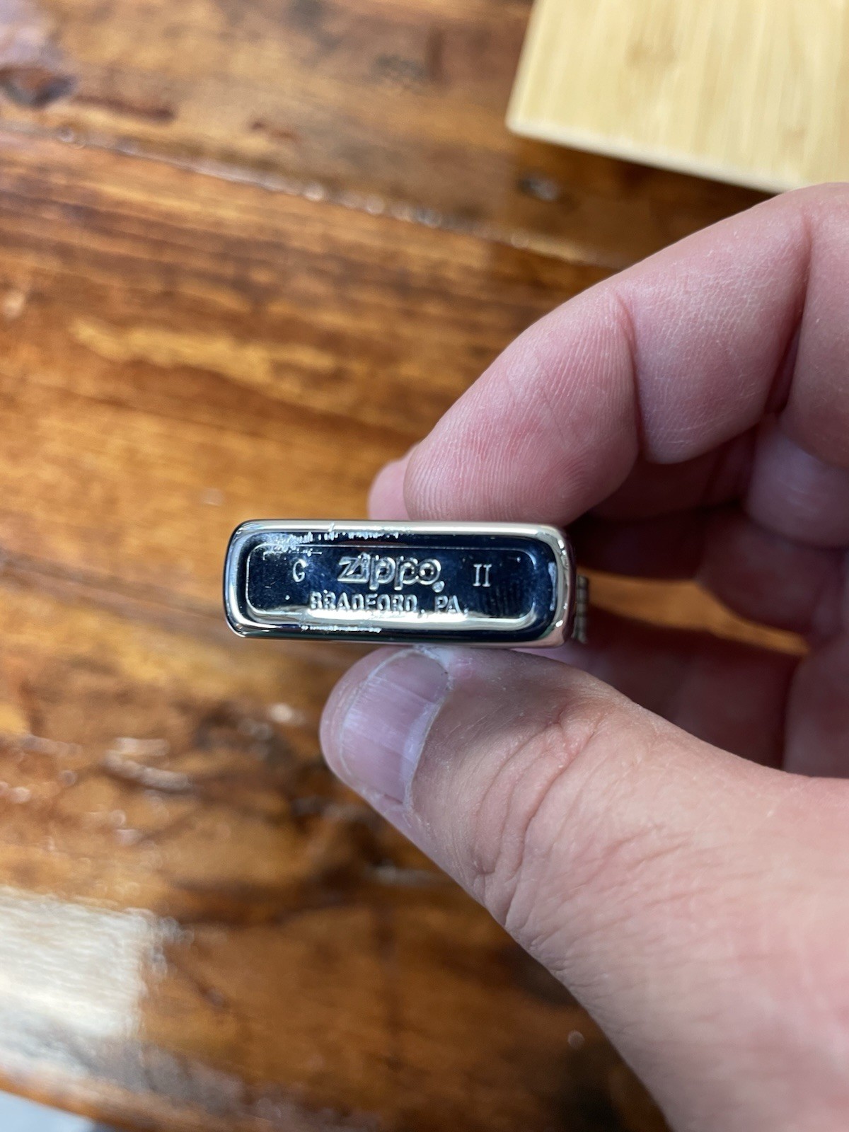 Zippo Lighter Advertising For General Electric Untested As/is Condition