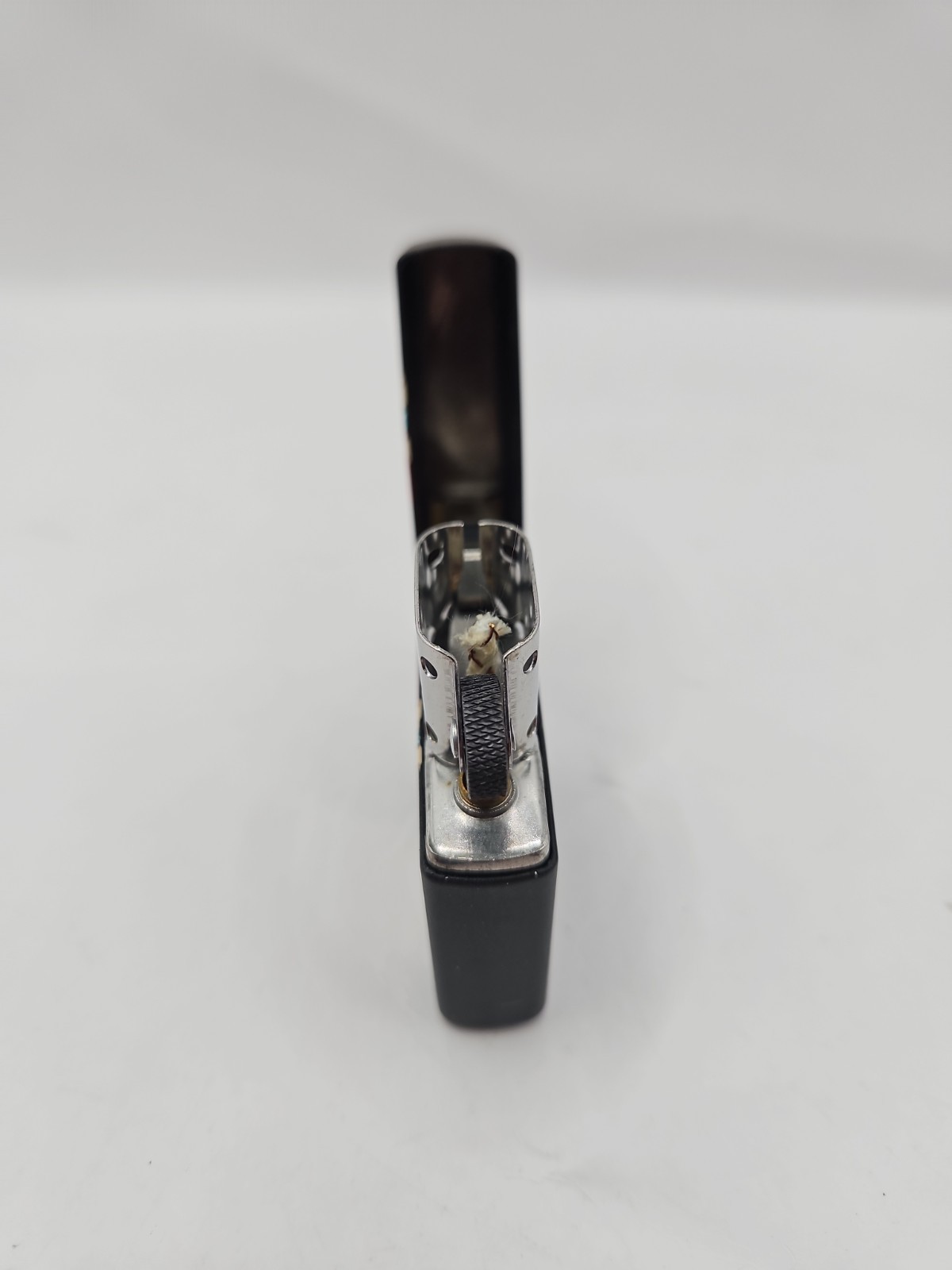 VTG 1997 Camel Cool Mild Pinup Girl Black Matte Zippo Lighter New In Case