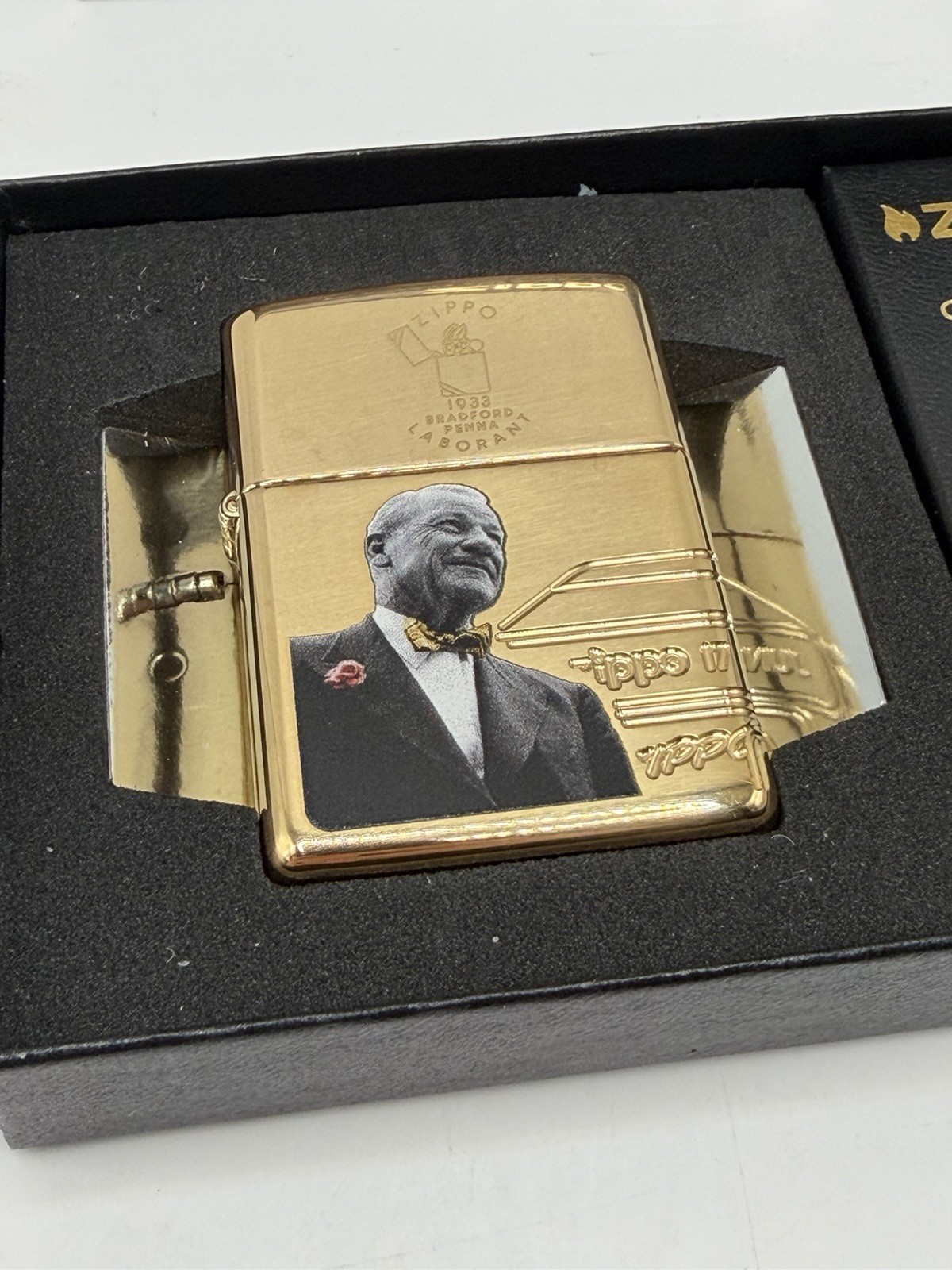 Zippo lighter 2023 Founder`s Day Limited Edition Gold Plated Collectible Lighter