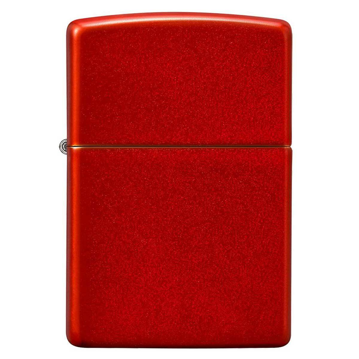 Zippo Windproof Lighter Classic Rich Metallic Red with Anodized Finish 49475