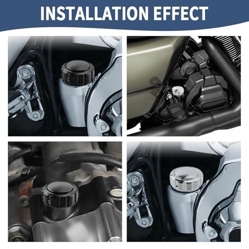 Oil Dipstick Motorcycle Oil Tank Dipstick Fit for Harley 2007-2016 Chrome