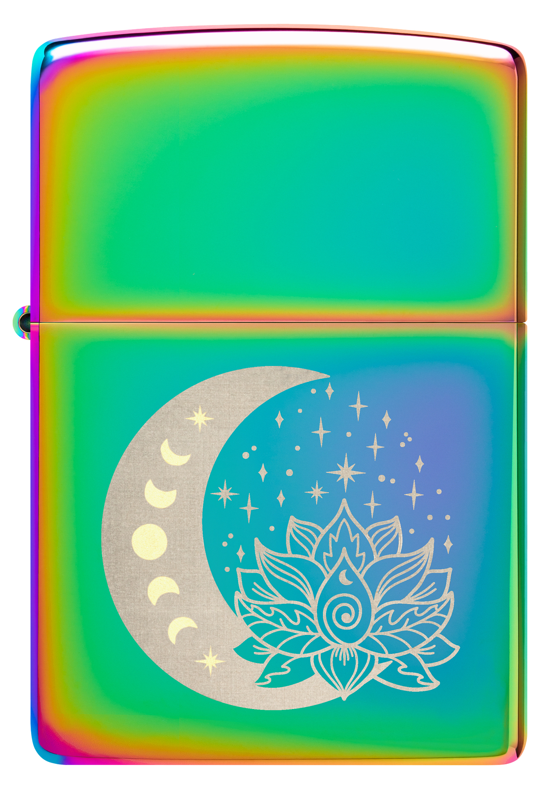 Zippo Spiritual Design Multi Color Windproof Pocket Lighter, 48910