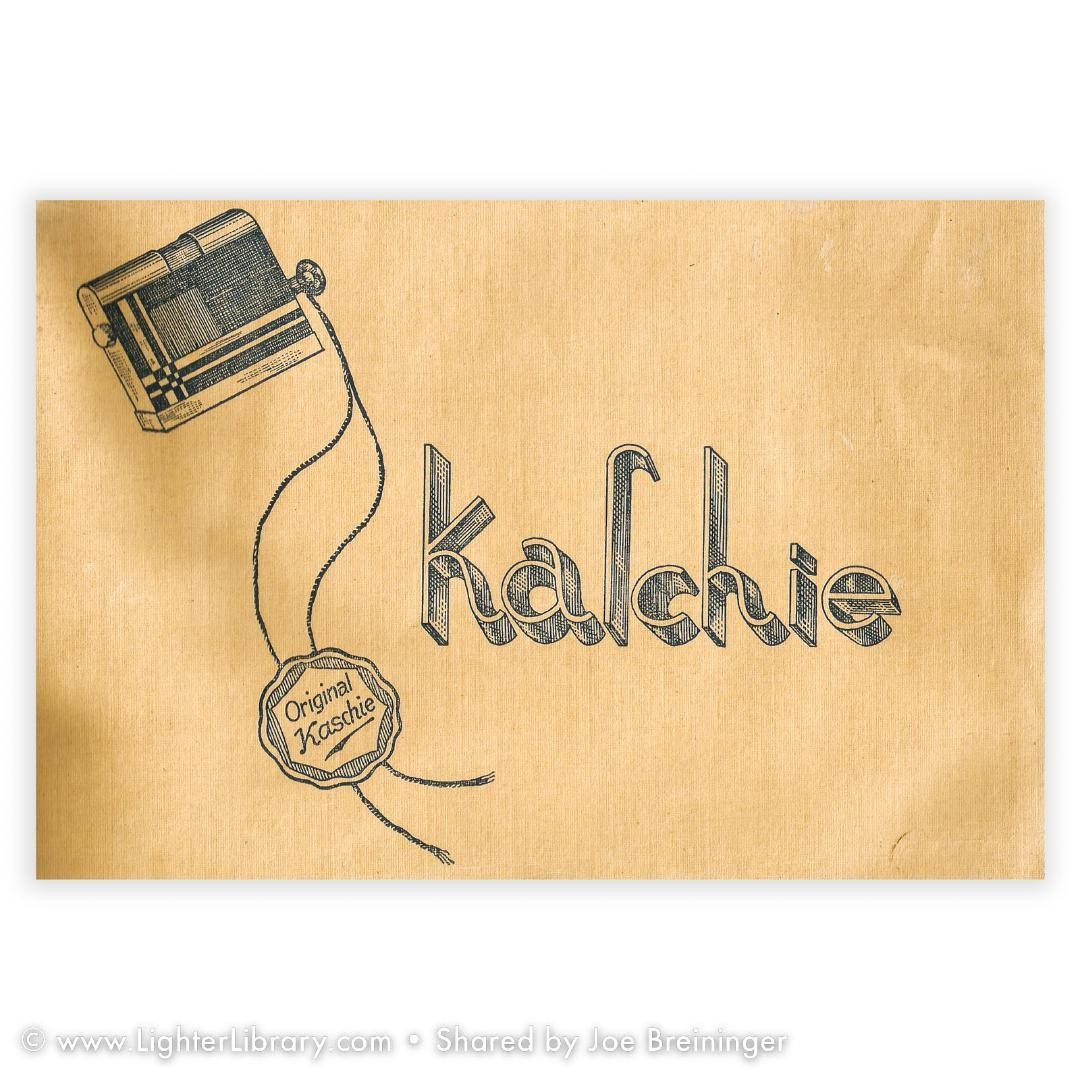K33 Automatic Vintage Lighter Germany 1933 Patent