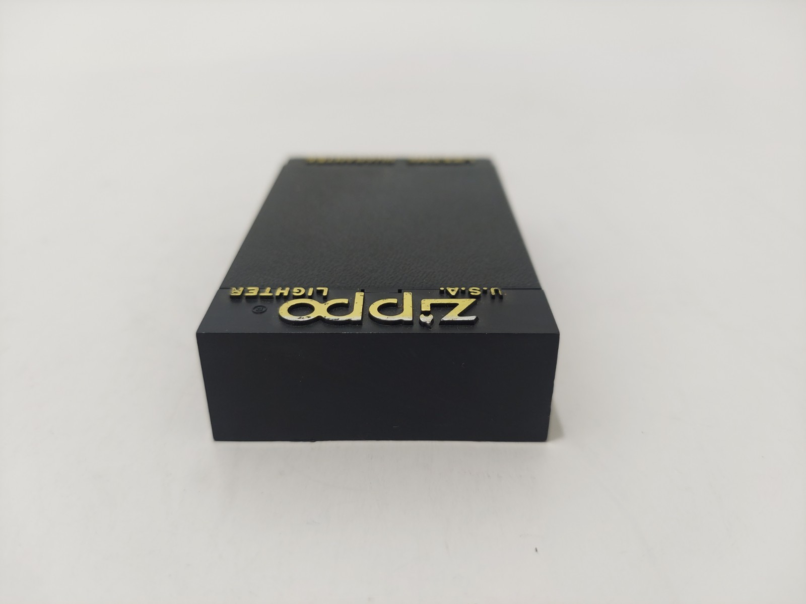 Zippo Western Camel Double Sided 22k Gold Plated Lighter 1996 Preowned